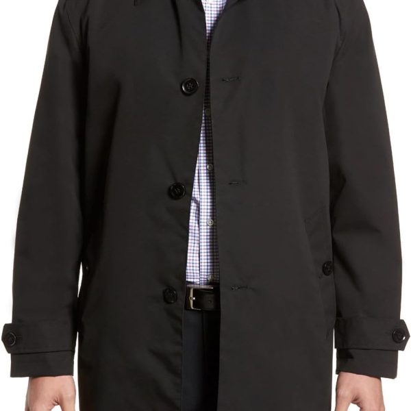 Men's Classic Stand-Collar Rain Jacket